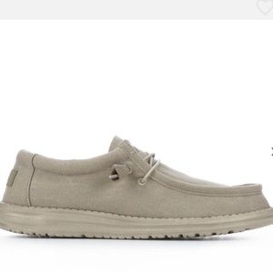 Mens Hey dude - Wally Woven - Beige - Size 15
